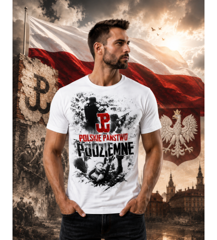 koszulka- POLSKIE PAŃSTWO PODZIEMNE
